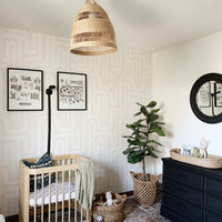 Soft Paintbrush Maze © Wallpaper