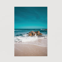 Coastal waves print