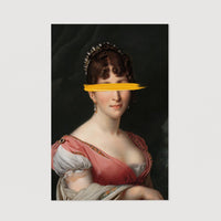 Painting with women poster