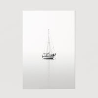 Sailing yacht print wall decor