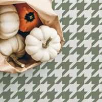 autumnal green removable wallpaper for halloween season