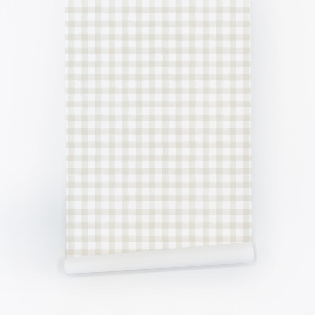 tiny plaid pattern beige removable wallpaper