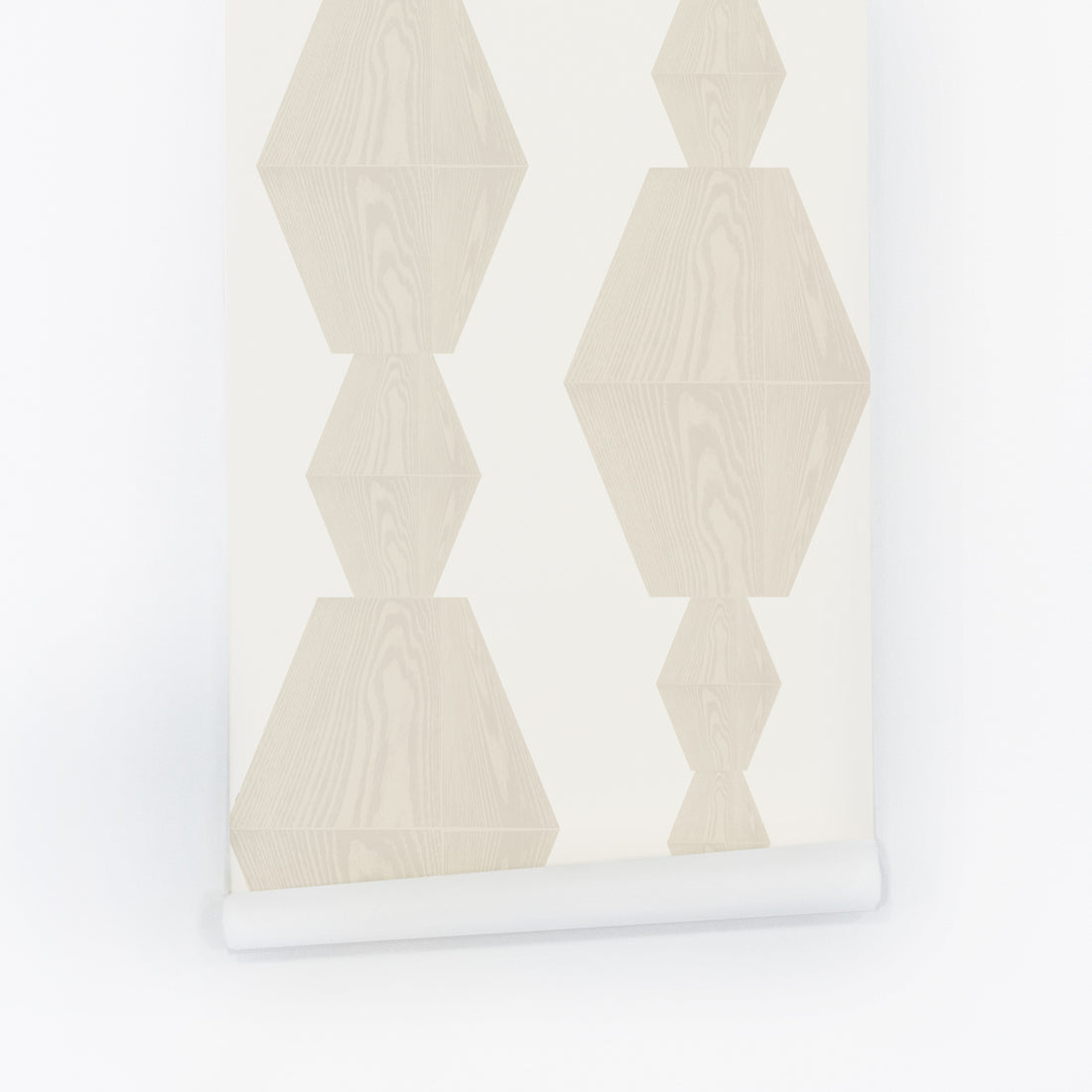 wooden bricks on walls effect removable wallpaper