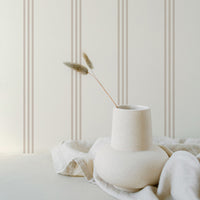 beige simple striped wallpaper design