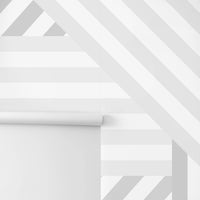 close up of light grey wall mural with line pattern