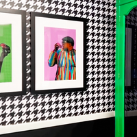 Classic houndstooth wallpaper