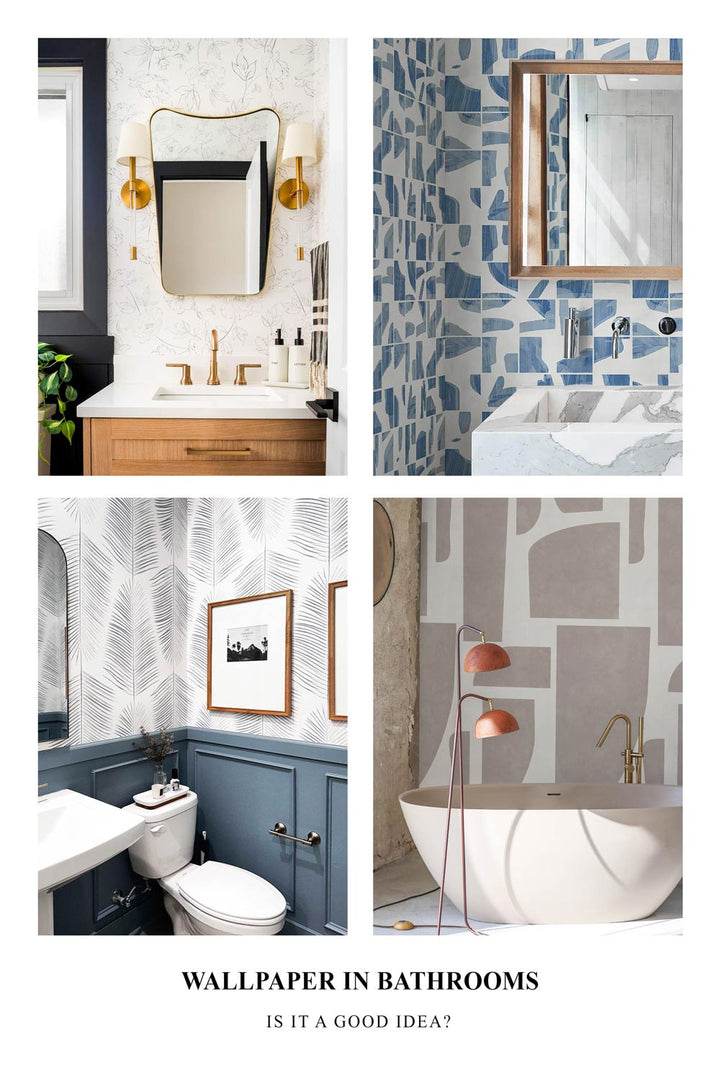 Wallpaper in Bathrooms: Is It a Good Idea?