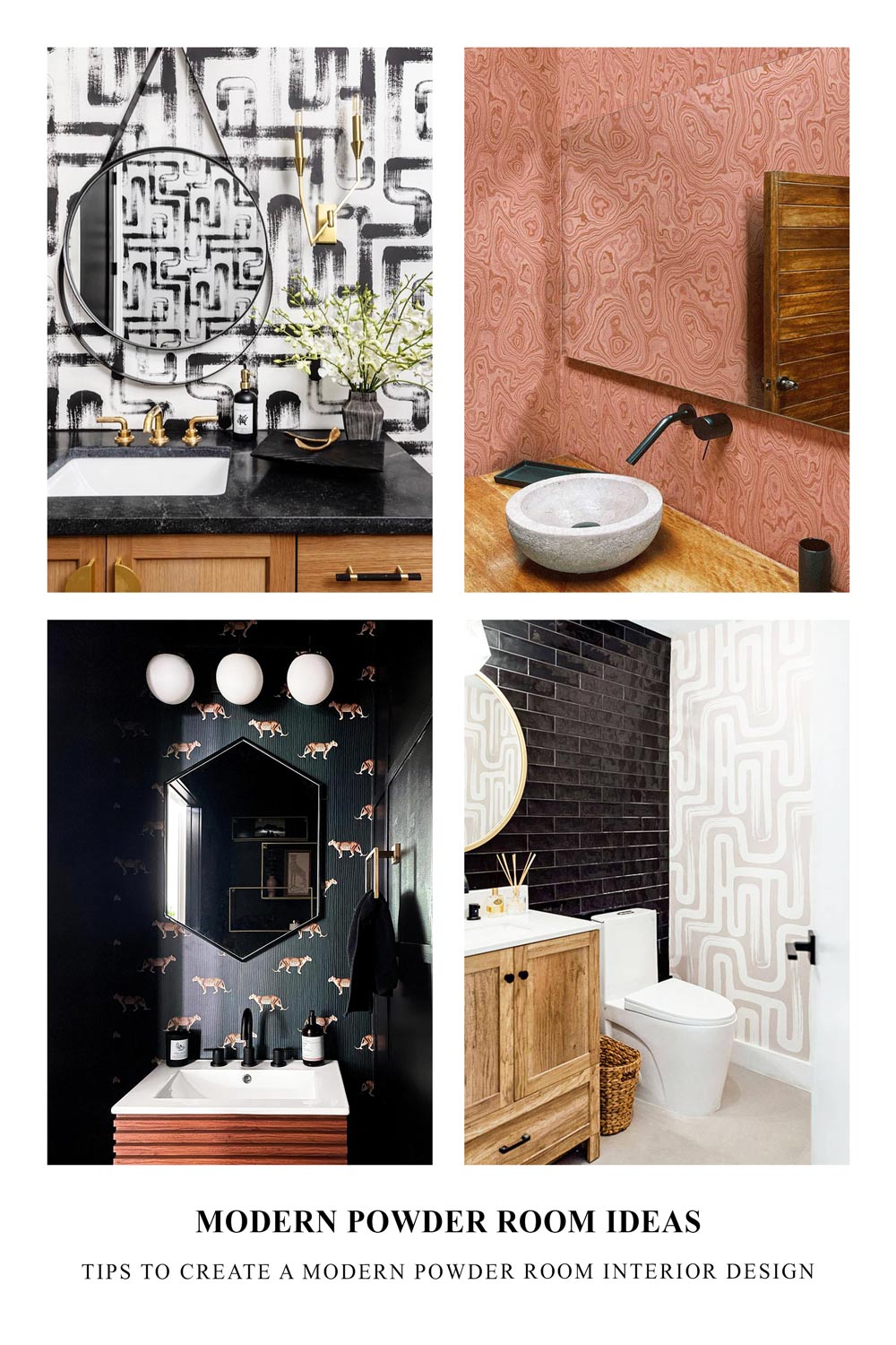 Contemporary Powder Room Designs Modern Powder Room Ideas To Transform