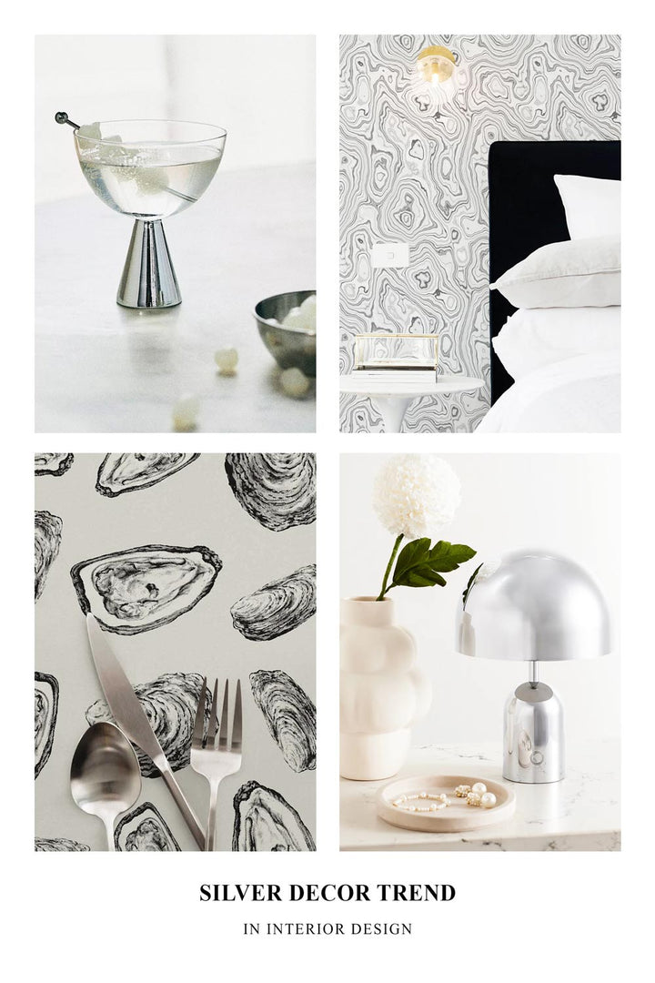 Silver Decor Trends - How To Decorate With Silver