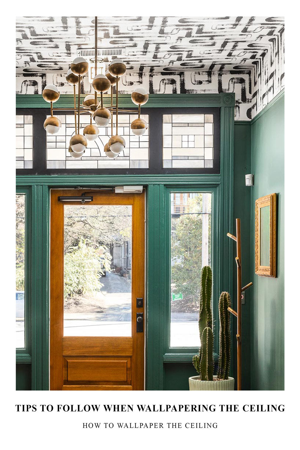 How To Wallpaper A Ceiling: Best Tips To Follow | Livettes Wallpaper