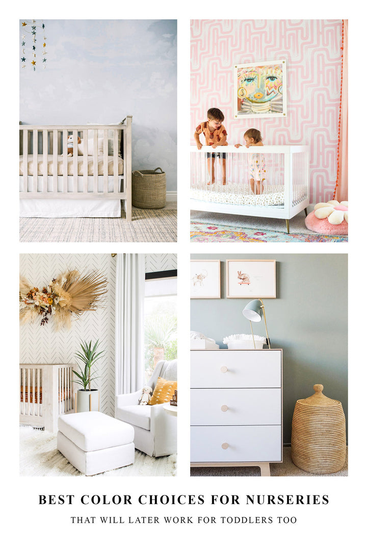 Best color choices for nurseries that will work later for toddlers too