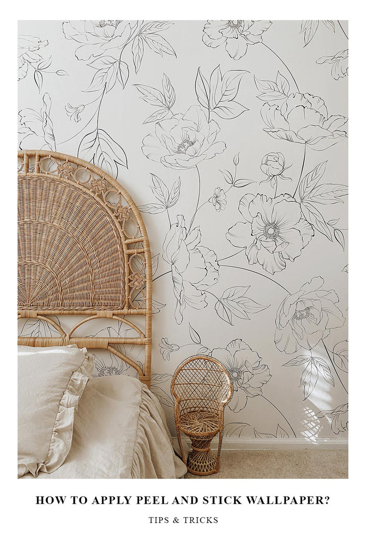how to apply removable wallpaper