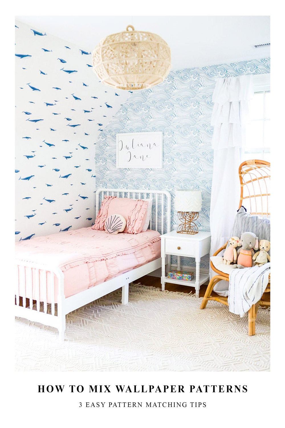 HOW TO MIX WALLPAPER PATTERNS Livettes