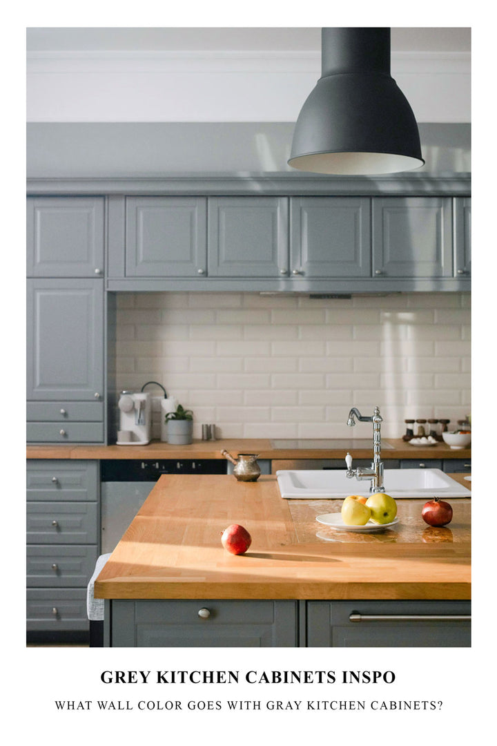 What Color Walls Go with Grey Kitchen Cabinets?