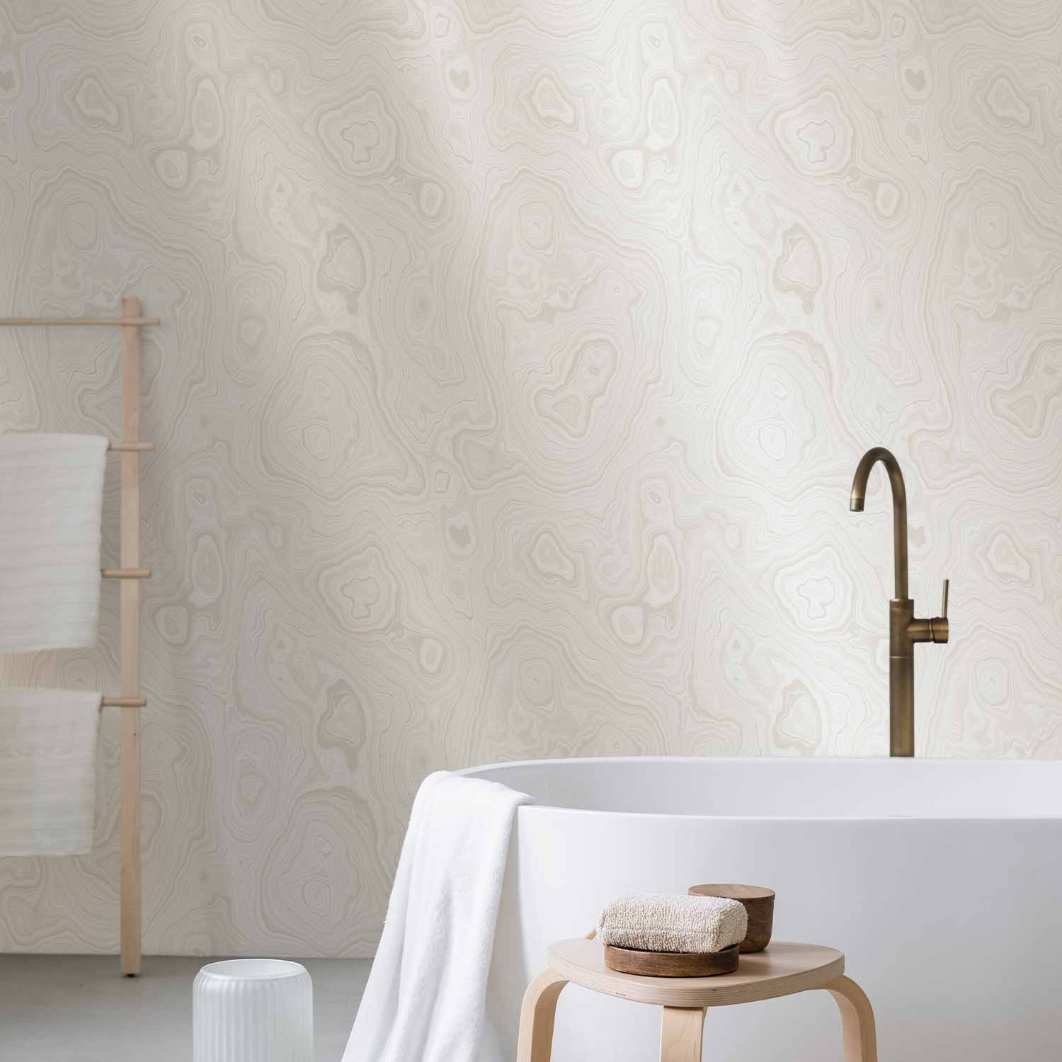 Metallic Pearl Malachite Wallpaper | Livettes | Livettes Wallpaper