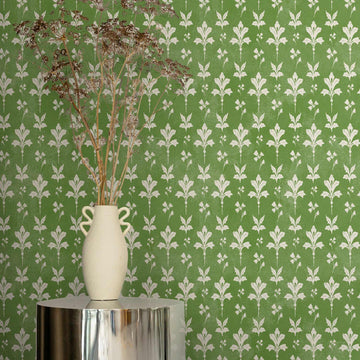 Vintage Floral Damask Wallpaper