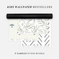 Wallpaper Sample Bundle - 3 Kids Wallpaper Bestsellers