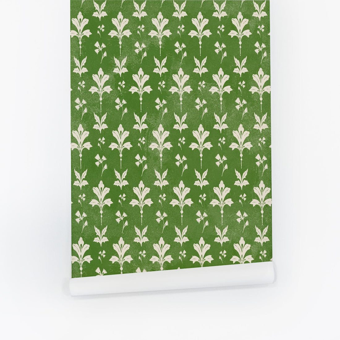 Vintage Floral Damask Wallpaper