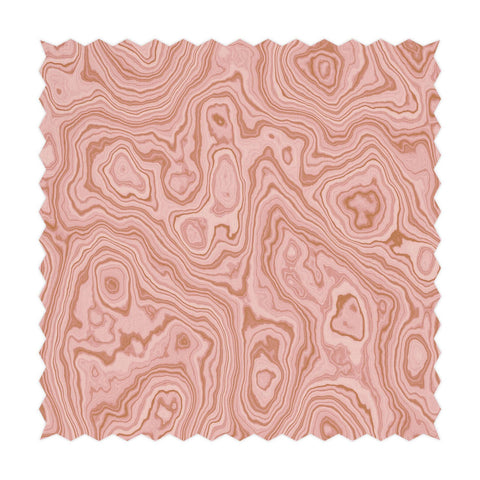 Tessuto con motivo malachite rosa