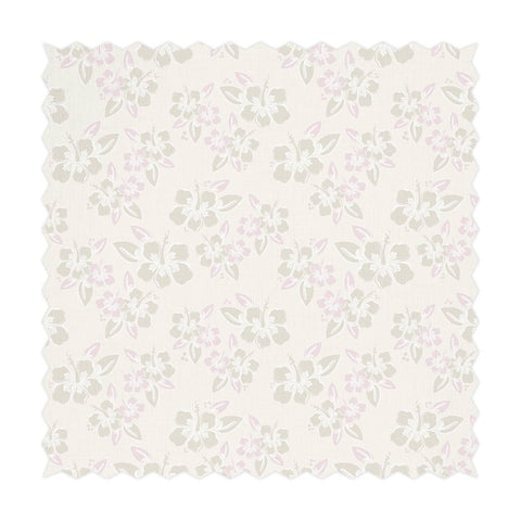 Tiny Hibiscus Design Printed Fabric