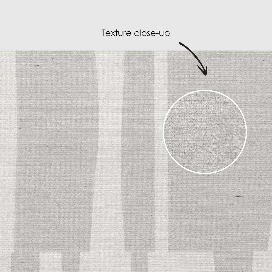 Grey Abstract Geometric Tiles Print Grasscloth Wallpaper