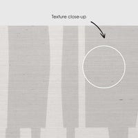 Grey Abstract Geometric Tiles Print Grasscloth Wallpaper