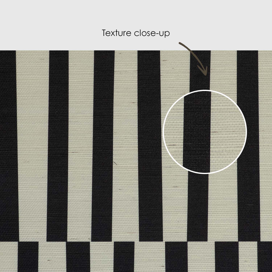 Minimal Lines Grasscloth Wallpaper