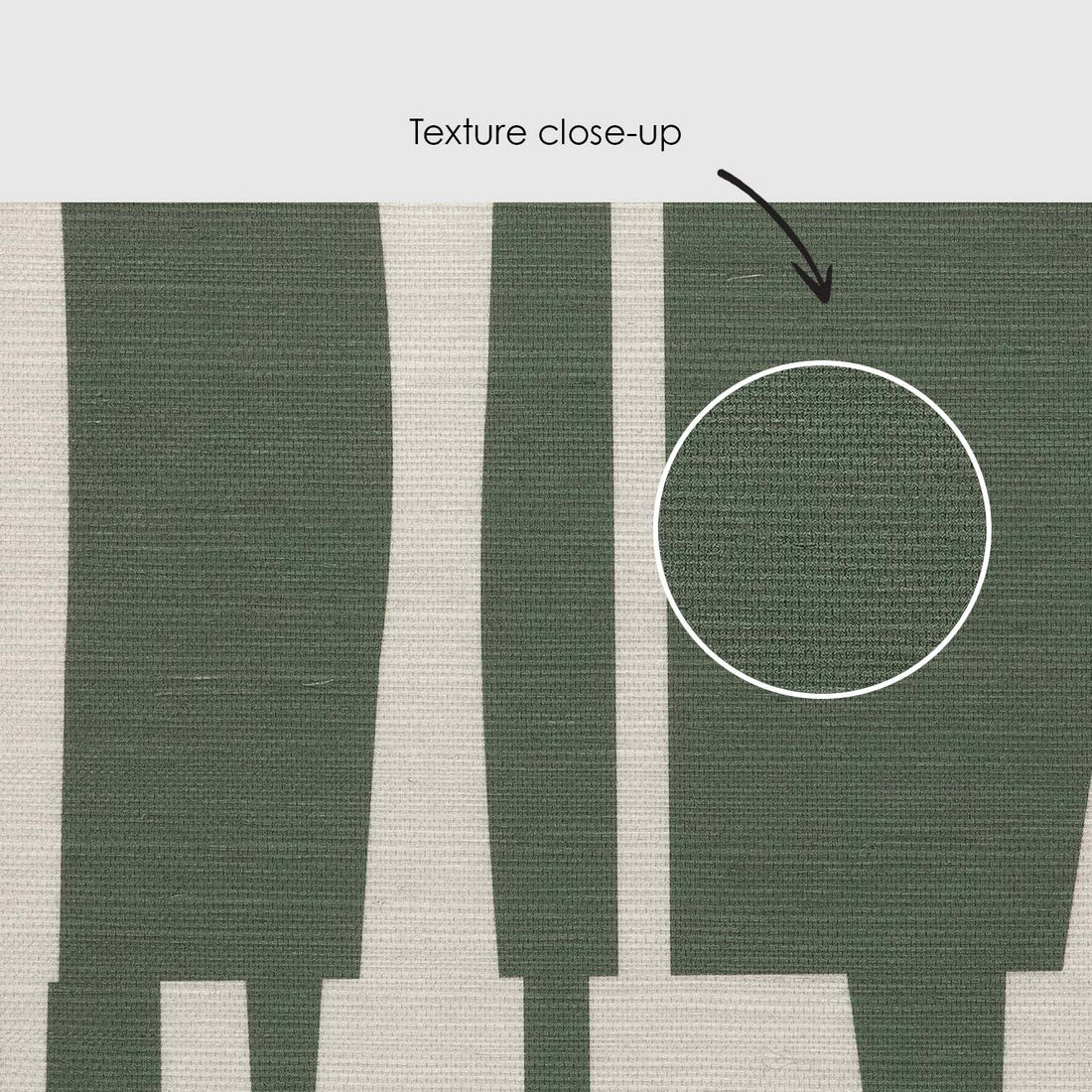 Olive Green Abstract Geometric Tiles Print Grasscloth Wallpaper