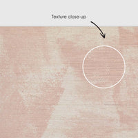 Pink Limewash Paint Strokes Grasscloth Wallpaper