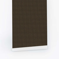 Timeless Checkers Grasscloth Wallpaper