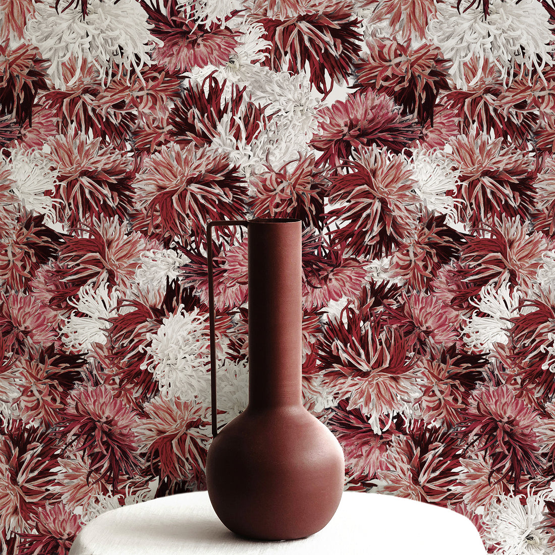 Aster Flower Ceiling Wallpaper