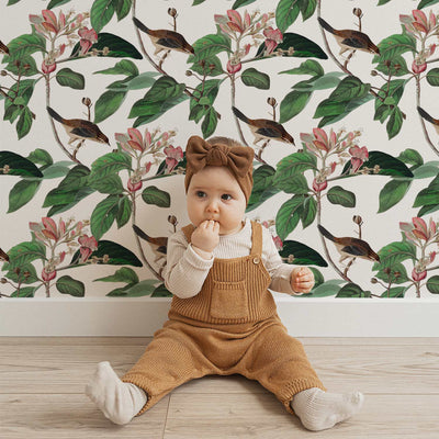 Garden Of Eden Pattern Wallpaper