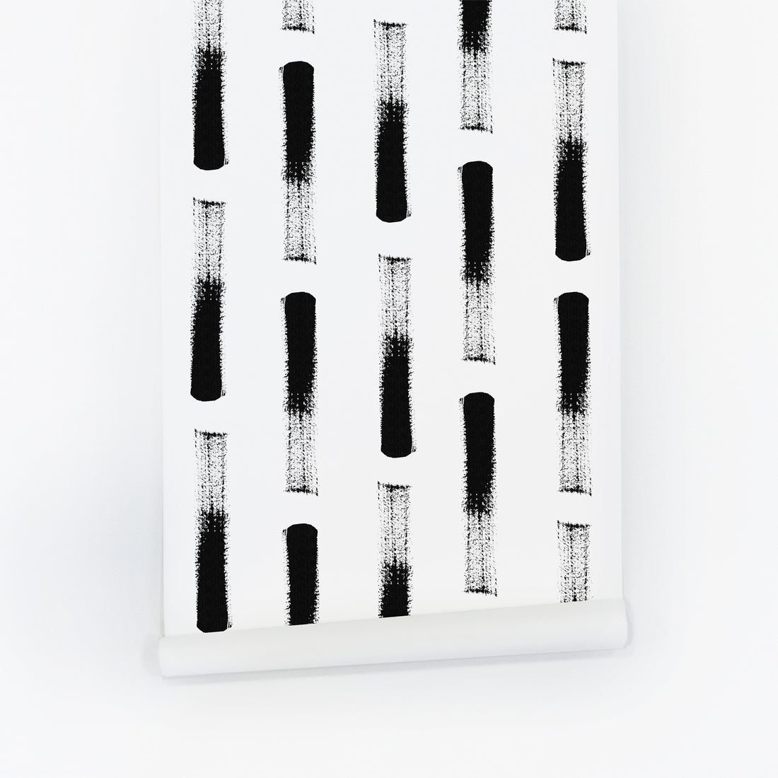 Black And White Abstract Piano Pattern © Wallpaper