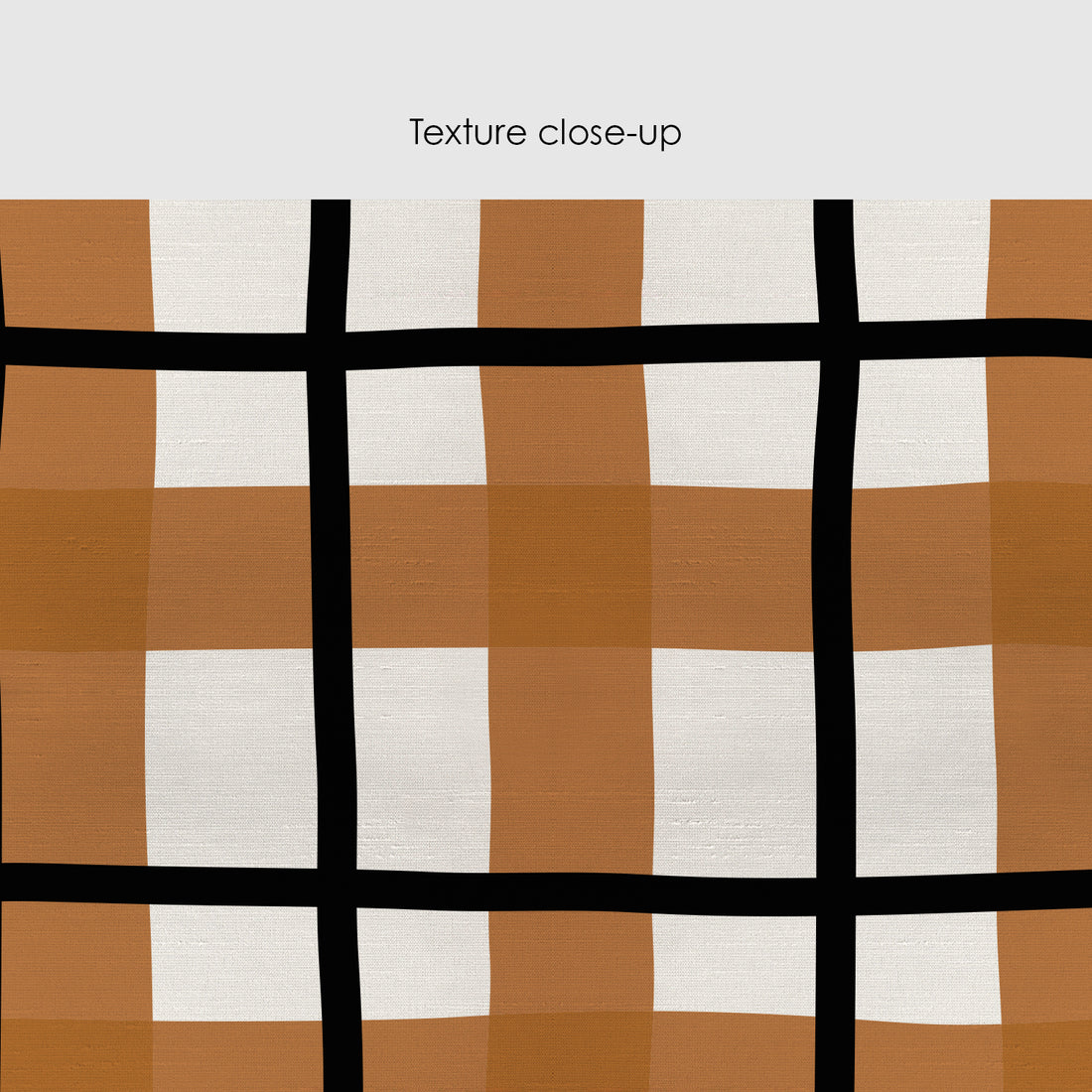 Bold Plaid Design Silk Wallpaper