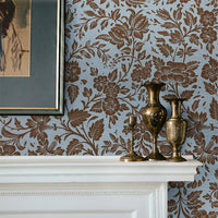 Granny Chic Silk Wallpaper
