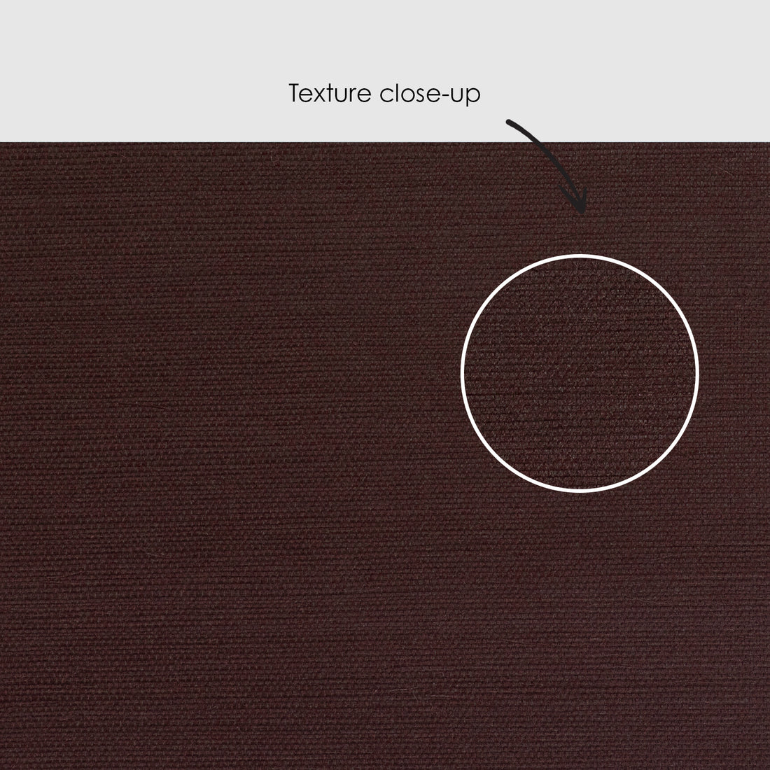 Chestnut Brown Grasscloth Wallpaper