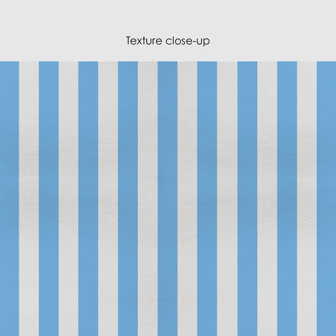 Classic Pearl Blue Stripes Silk Wallpaper