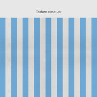 Classic Pearl Blue Stripes Silk Wallpaper