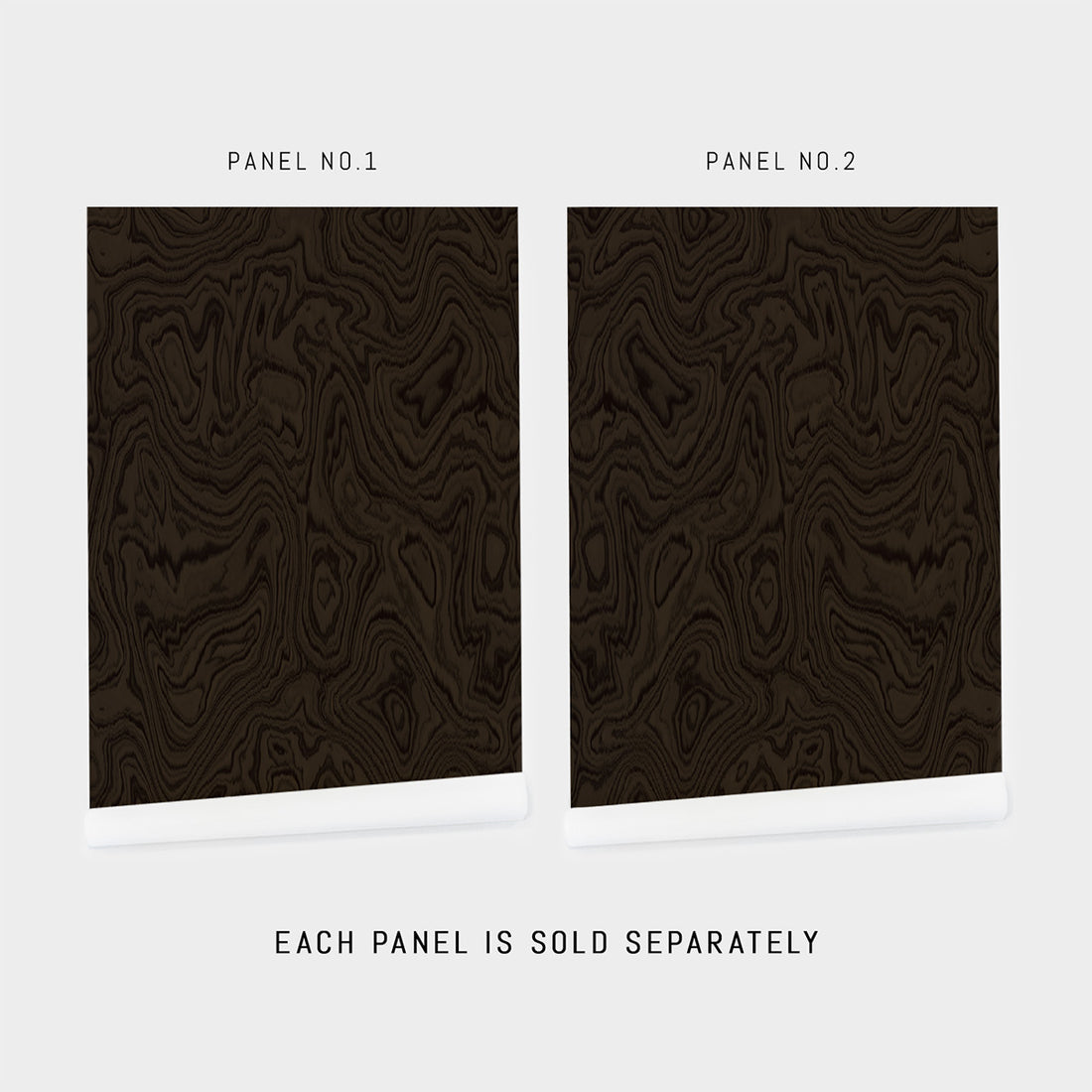 Dark Wood Pattern Wallpaper