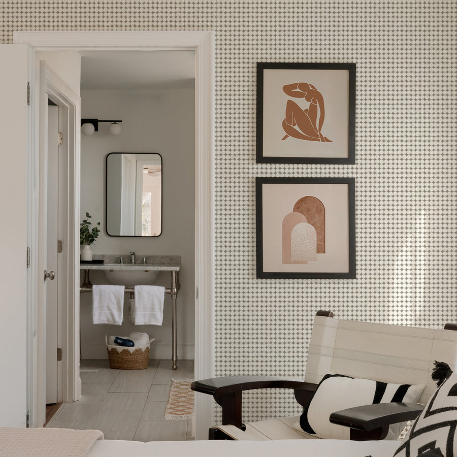 Tiny Retro Chic Wallpaper