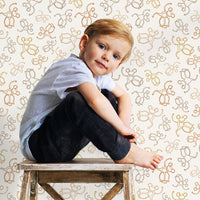 Earthy Tone Funky Monkey Wallpaper