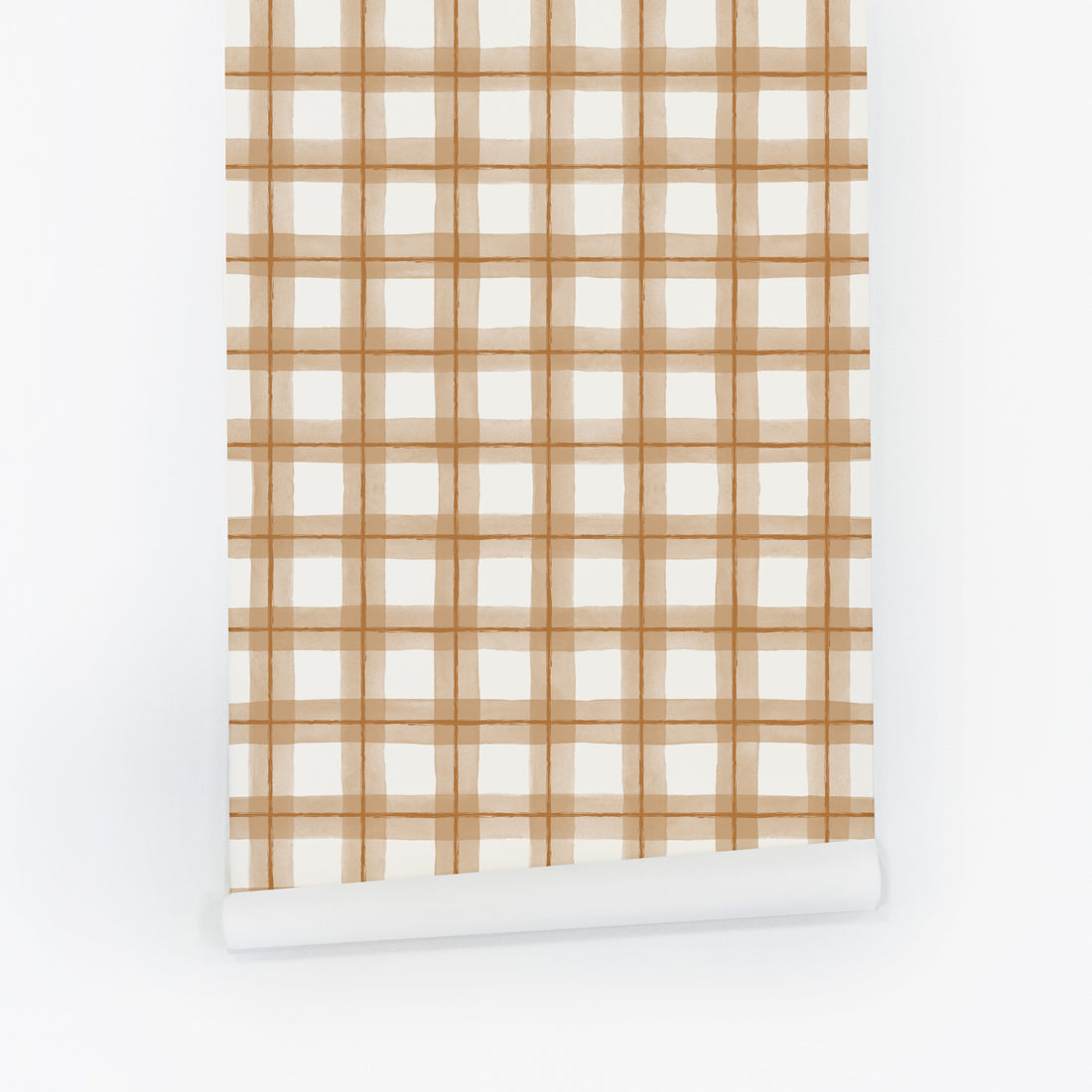 Gingham Plaid Wallpaper