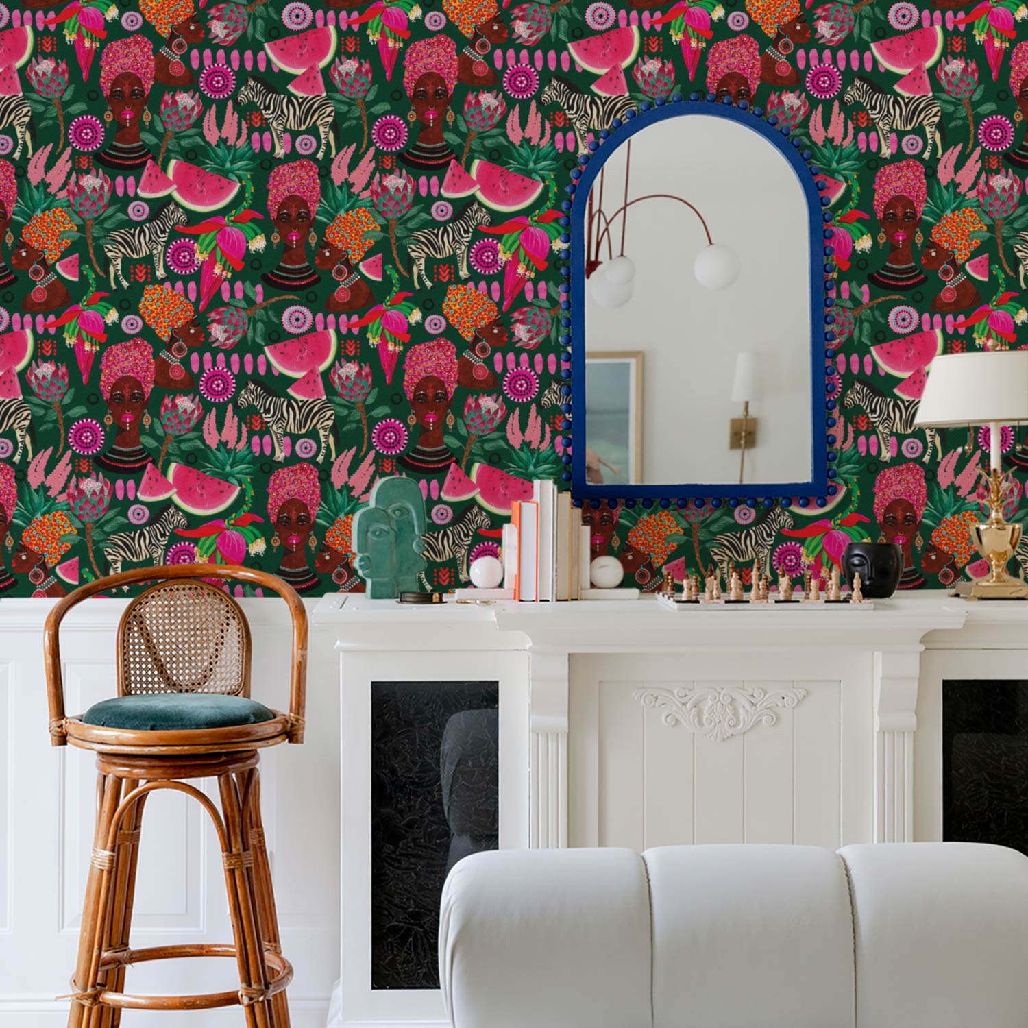 Garden of Africa Removable Wallpaper | Livettes | Livettes Wallpaper