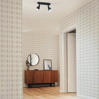 Neutral Color Argyle Pattern