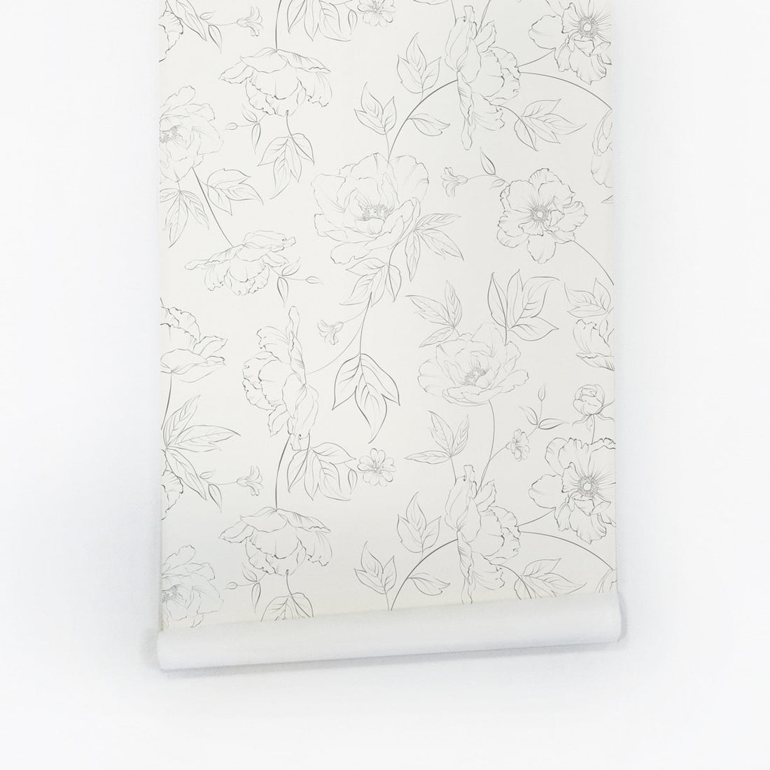 Subtle Floral Kids Room Wallpaper