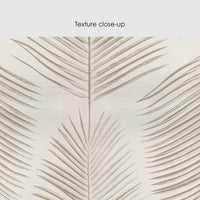 Palm Leaf Design Silk Wallpaper