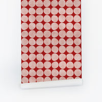 Retro Chic Silk Wallpaper