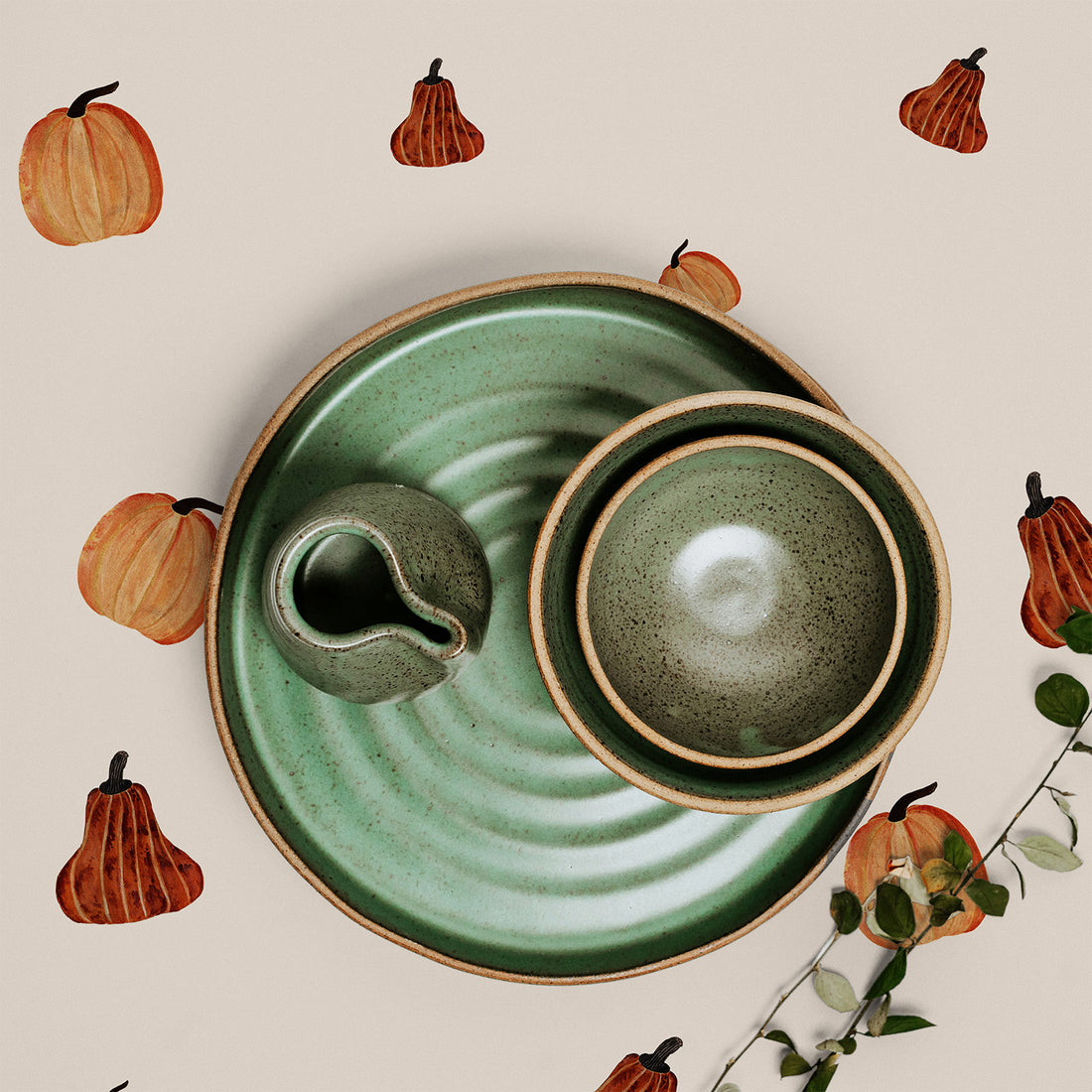 Pumpkin Pattern Wallpaper