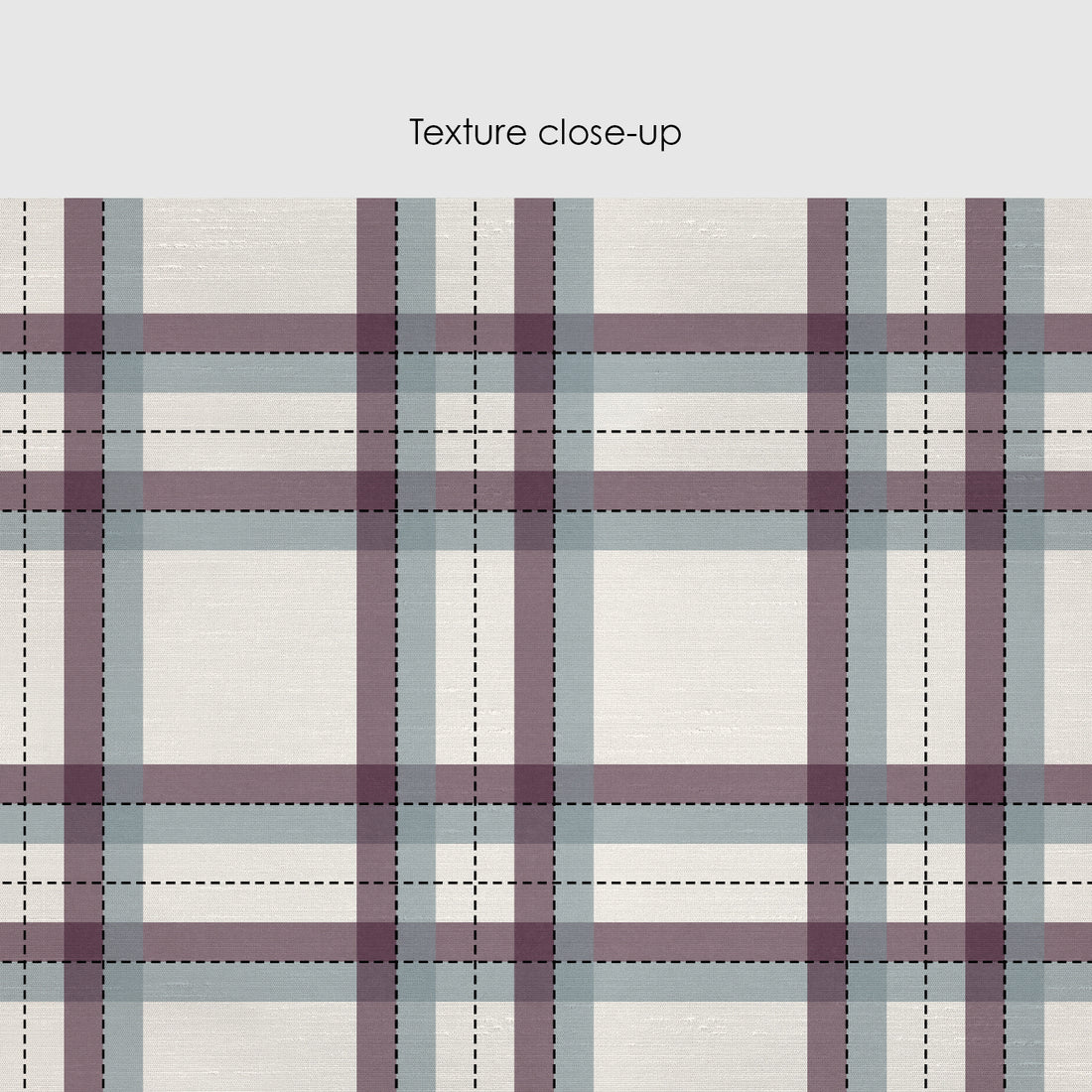 Tartan Inspired Design Silk Wallpaper