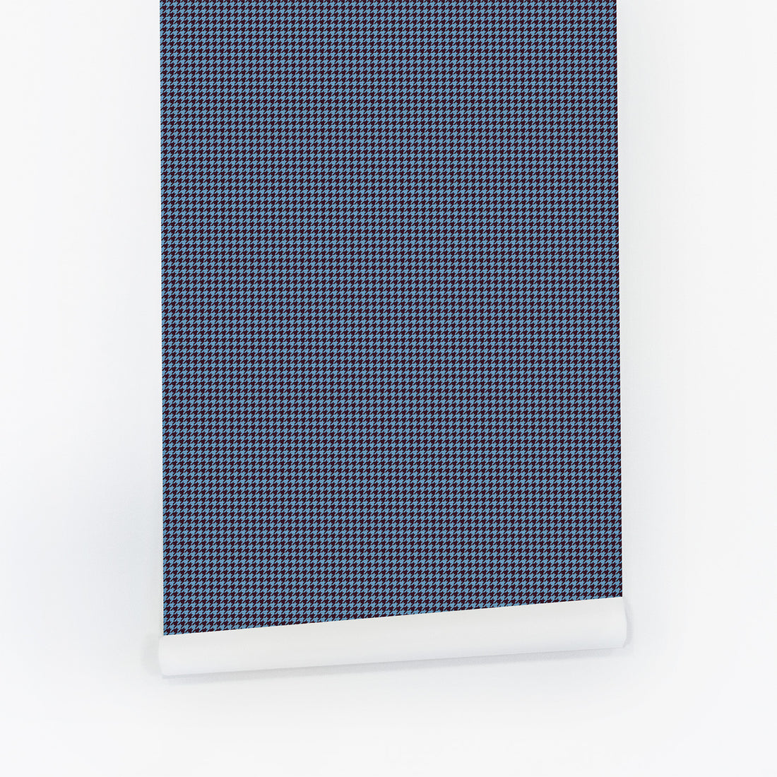 Tiny Houndstooth Grasscloth Wallpaper